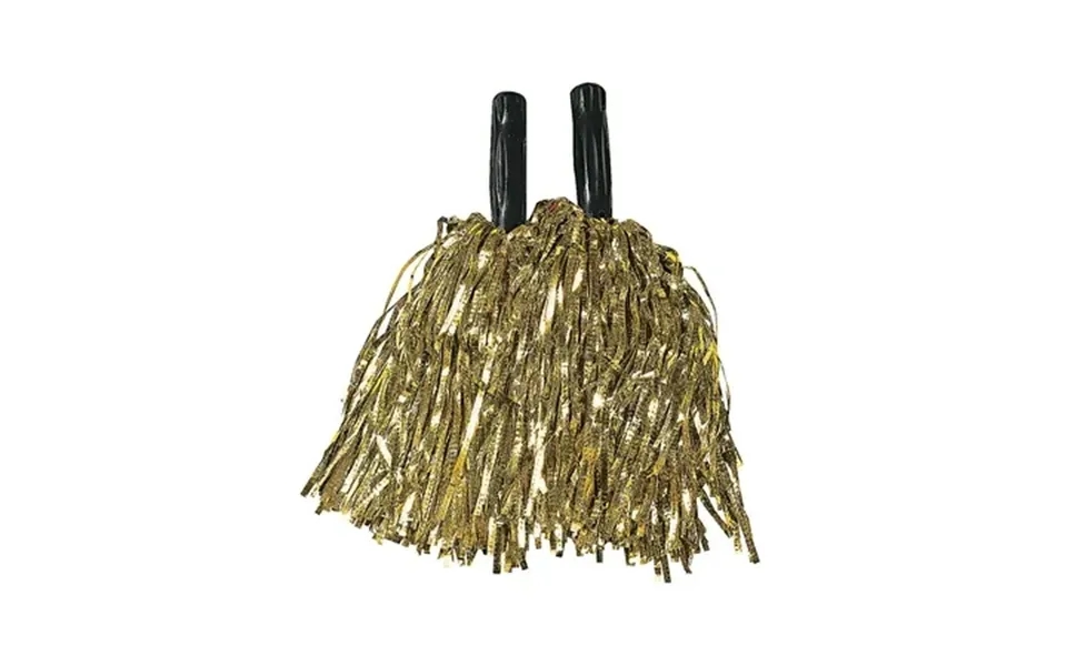 Fun Express Metallic Gold Cheerleading Pom Poms Party Favors 12 Pieces