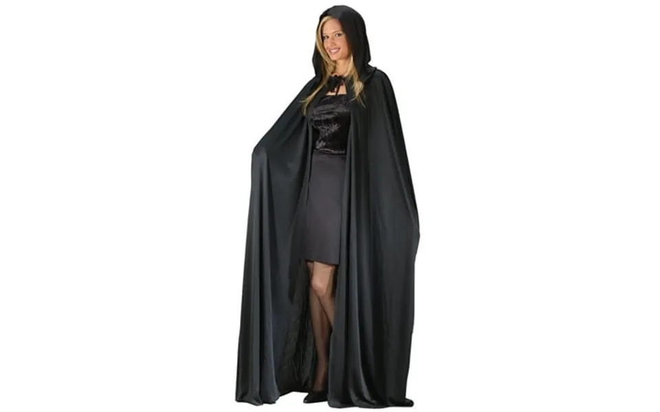 Fun World - Black Hooded Cape -