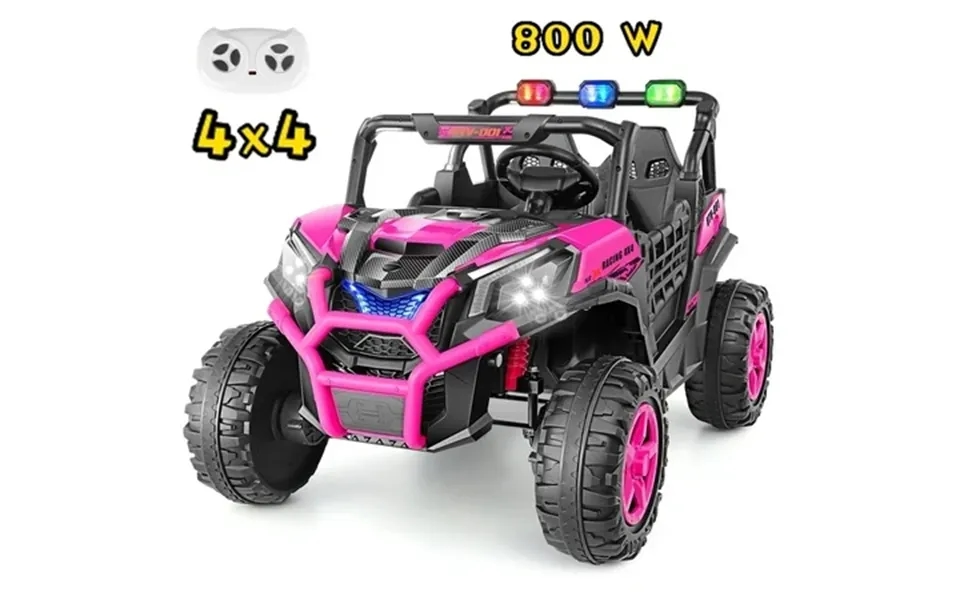 Funcid 24v Ride On Toys 4wd Ride On Cars With Remote Control 2 Xl Seater Electric Car For Kids Power Car Wheels Utv W 4*