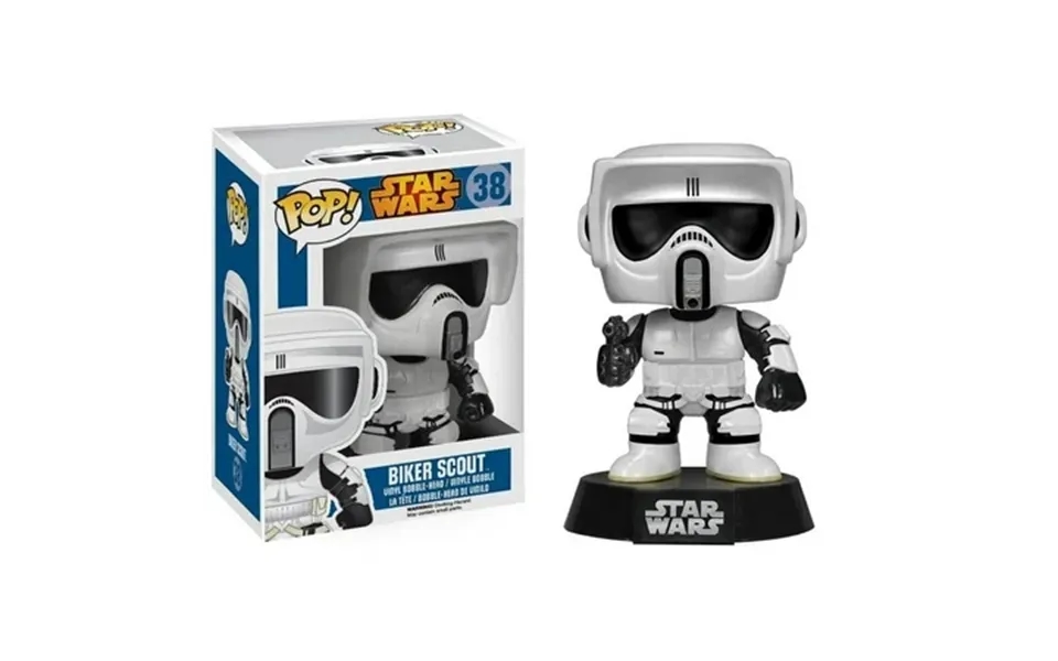 Funko Pop Star Wars Biker Scout Vinyl Bobble Head