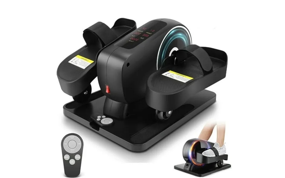 Funmily Under Desk Elliptical Exercise Machine 2 In 1 Seated Leg Exerciser For Seniors And Adults