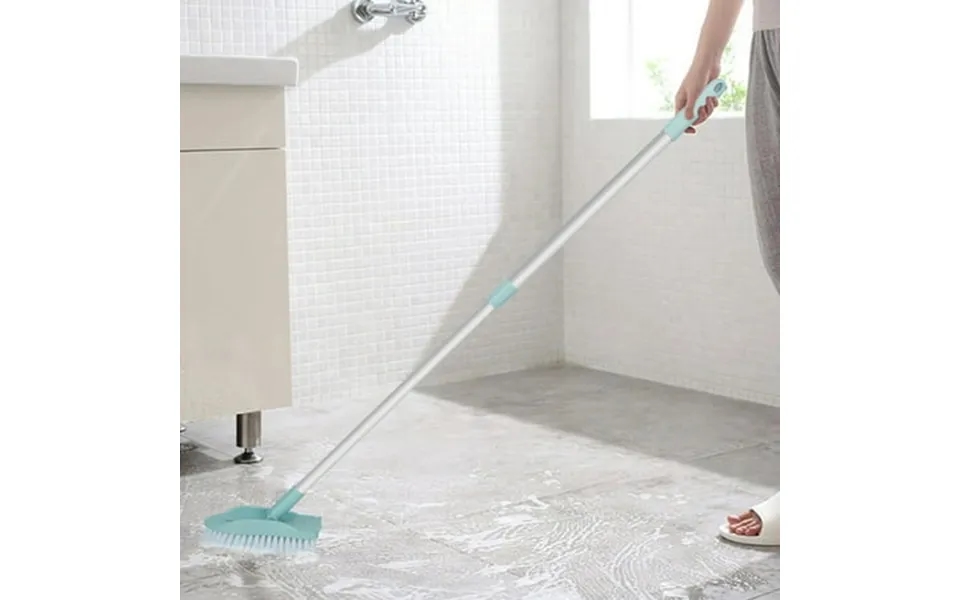 Futata Floor Scrub Brush Adjustable Adjustable 304 Stainless Steel Handle Long Handle Cleaning Brush Door And Window Bru