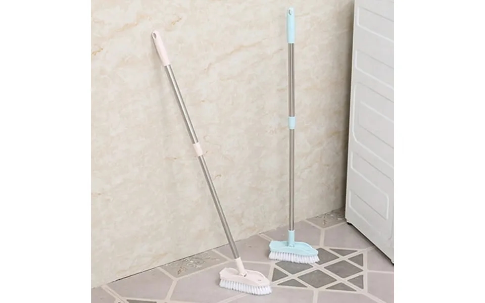 Futata Floor Scrub Brush With 33.46inch Long Handle Adjustable 2 In 1 Scrape And Brush Stiff Bristle Scrubber Brush Show