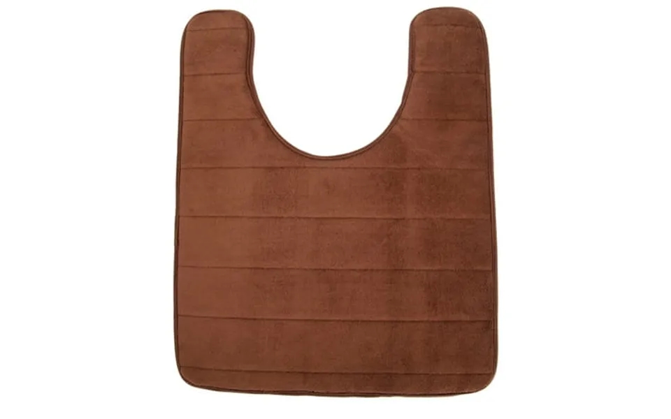 Futata Premium Memory Foam Bath Mat Oval U-shaped Contour Bath Carpet Used In Bath Shower And Bathroom Water Absorbent L