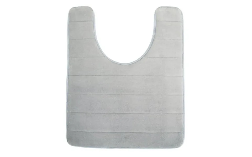 Futata Premium Memory Foam Bath Mat Oval U-shaped Contour Bath Carpet Used In Bath Shower And Bathroom Water Absorbent L