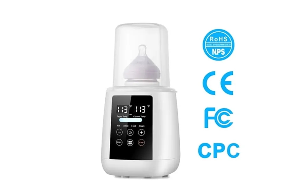 Fvloeng Baby Bottle Warmer Fast Milk Warmer For Breastmilk Formula With Accurate Temperature Control 48h Thermostat Thaw