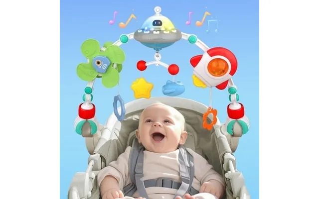 Fvloeng Car Seat Toys Baby Stroller Arch Bar Toy Activity Crib Mobile Musical Toddler Toy Bassinet Ideal Infant Boys Gir product image