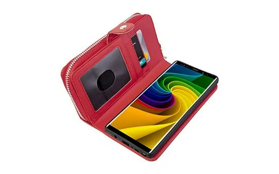 Galaxy Note 9 Case 2018 Mignova 2-in-1 Zipper Wallet Case For Samsung Galaxy Note 9 Pu Case Removable - Leather Flap Wal