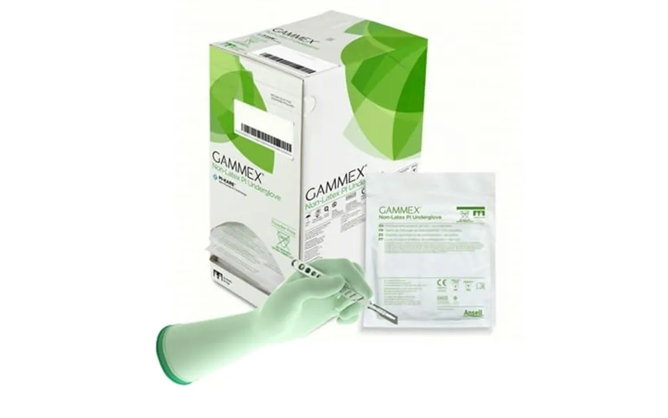 Gammex Non-latex Pi Polyisoprene Surgical Underglove Size 6 Green Bx 50