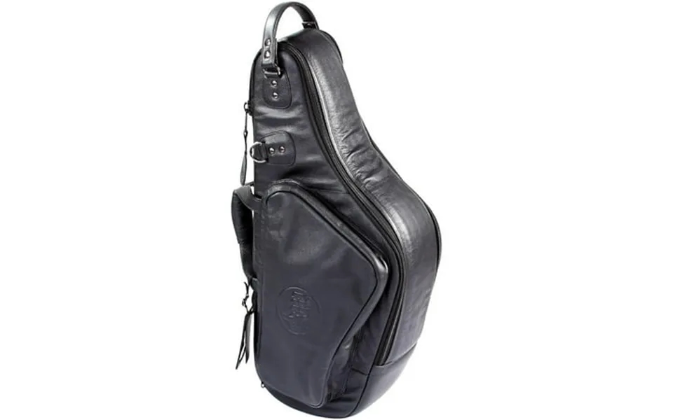 Gard Mid-suspension Em Wide Neck Pocket Alto Saxophone Gig Bag 111-mlk Black Ultra Leather