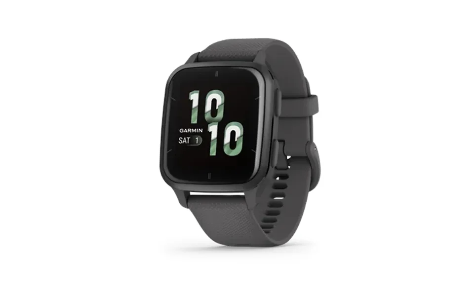 Garmin Venu Sq 2 Gps Smartwatch All-day Health Monitoring Long-lasting Battery Life Amoled Display Slate And Shadow Gray