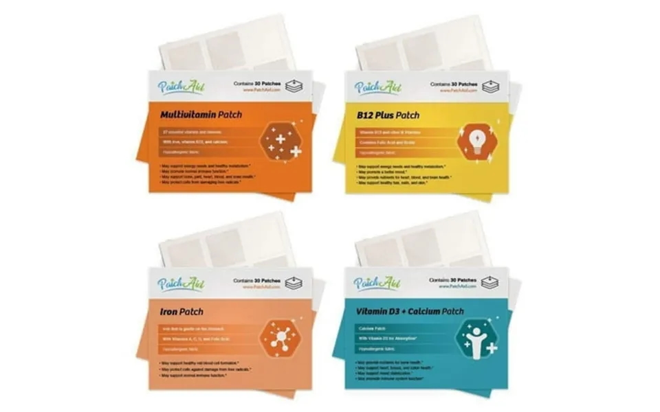 Gastric Bypass Vitamin Patch Pack By Patchaid