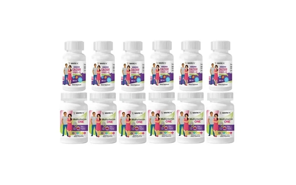 Gastric Sleeve Complete Vitamin Pack - Tablets Bariatricpal Multivitamin One & Bariatricpal Easy Swallow Calcium Citrate