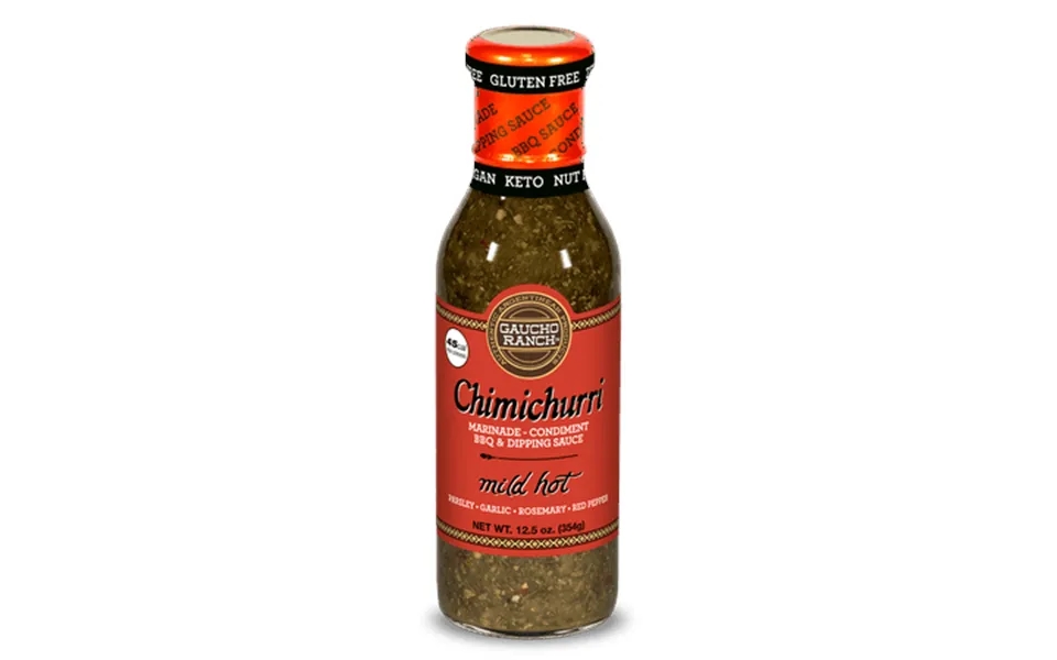 Gaucho Ranch Mild Hot Chimichurri 12.5 Fl Oz