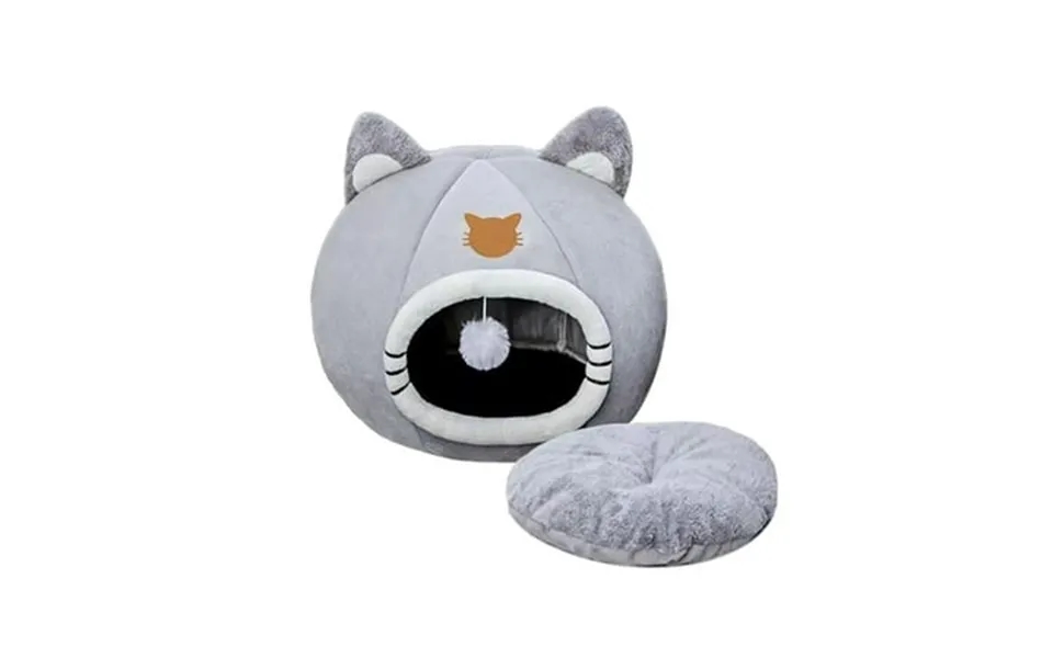 Gazechimp Cat Beds For Indoor Cats Warming Pet Bed Washable Cat House Cave With Removable Cushions For Small Dogs Puppy