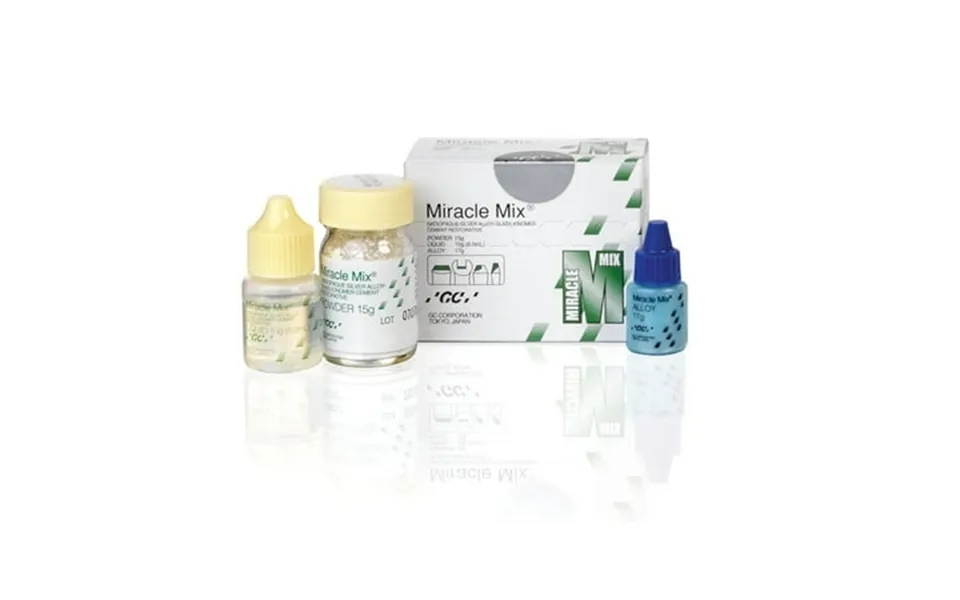 Gc Miracle Mix Kit Silver Alloy Glass Ionomer Cement