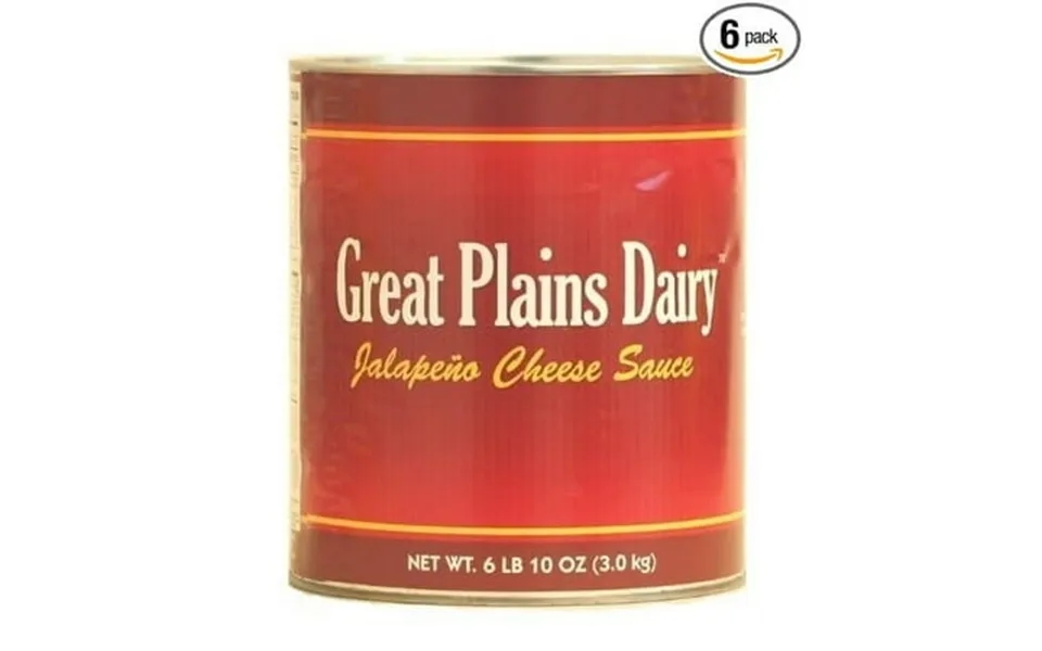 Gehl S Great Plains Dairy Jalapeno Cheese Sauce 106 Ounce Pack Of 6