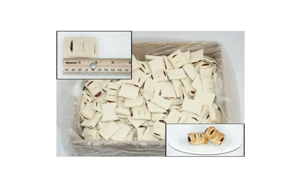 General Mills Pillsbury Cherry-sugared Puff Pastry Dough - Strudel Bites 0