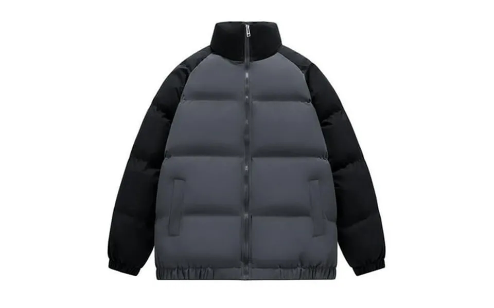 Genging Men Fall Clearances Fashion Coats Raglan Sleeve Cotton-padded Clothes Winter Retro Style Teenagers Versatile Hig