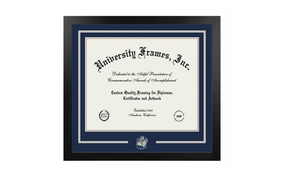 Georgetown University 17w X 14h Spirit Diploma Manhattan Black Frame With Bonus Campus Images Lithograph Value Savings 5