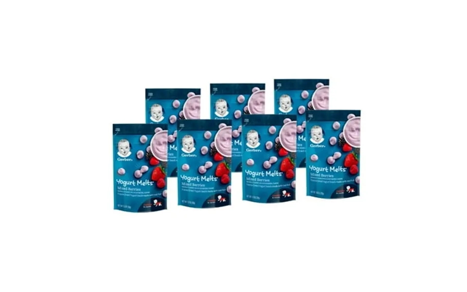 Gerber Yogurt Melts Mixed Berries 1 Oz. Pack Of 7