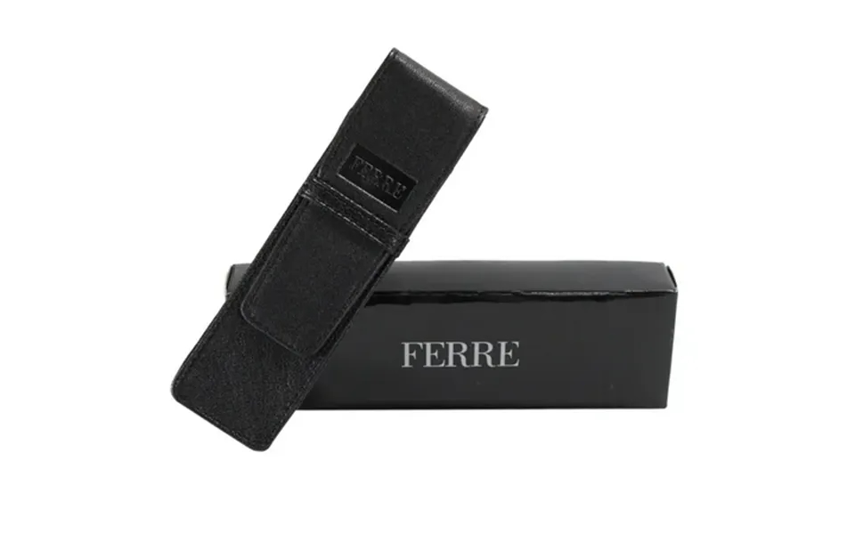 Gianfranco Ferre Gf 1006 Nero 001 Black Soft Flap 2 Pen Holder