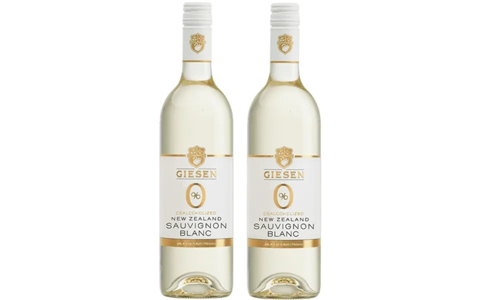 Giesen Non-alcoholic Sauvignon Blanc - Premium Dealcoholized White Wine From New Zealand 2 Pack