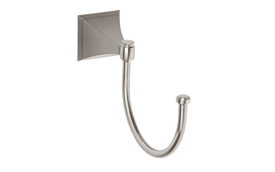 Ginger Designer Bath Cayden Pivoting Towel Hook Satin Nickel Finish