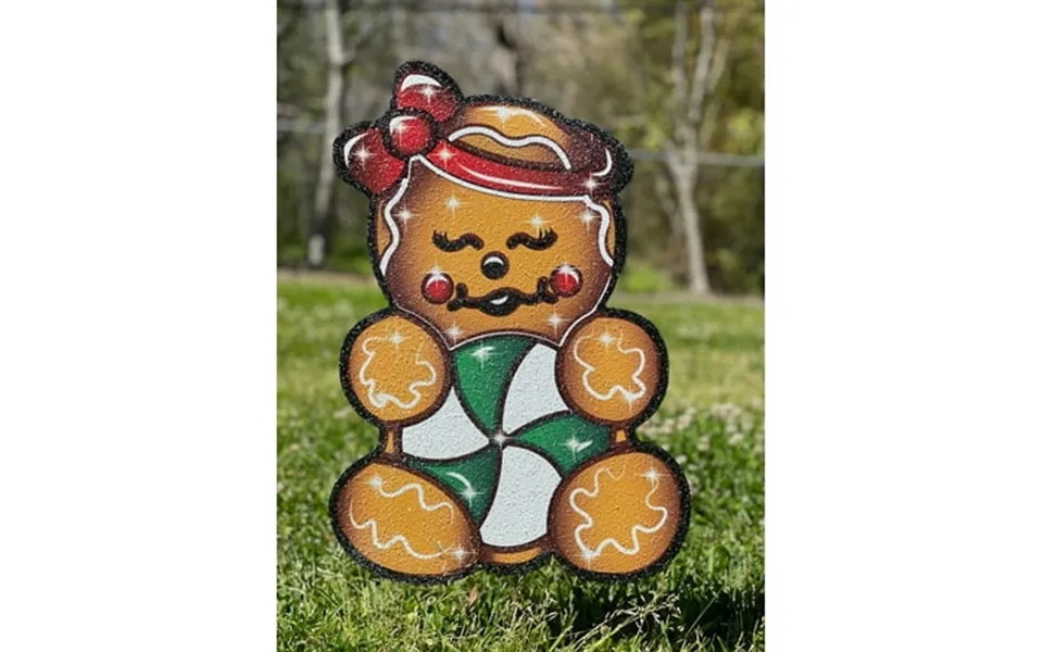 Gingerbread Sugar Baby With Bow On Head