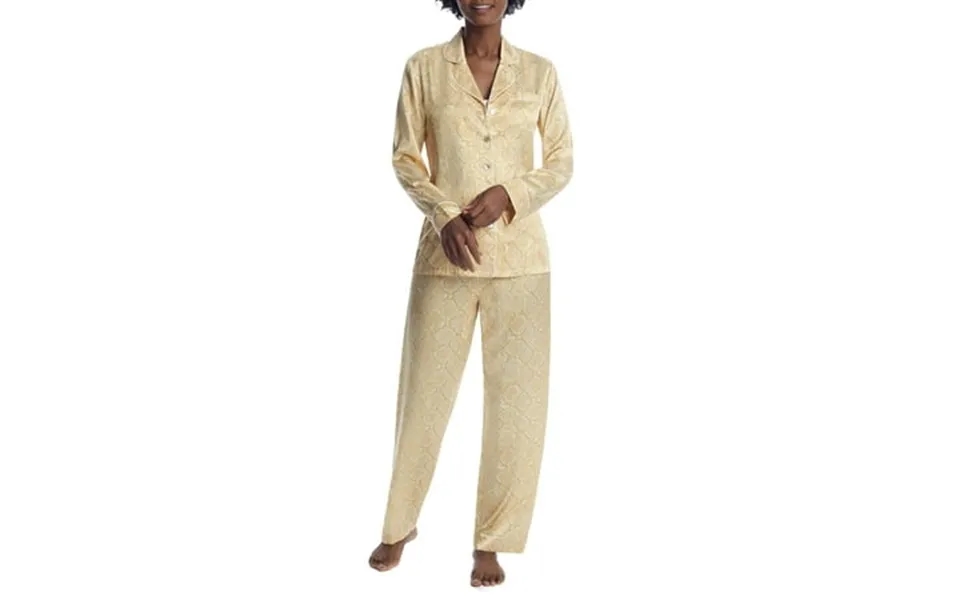 Ginia Womens Serpentine Silk Pajama Set Style-gsn501