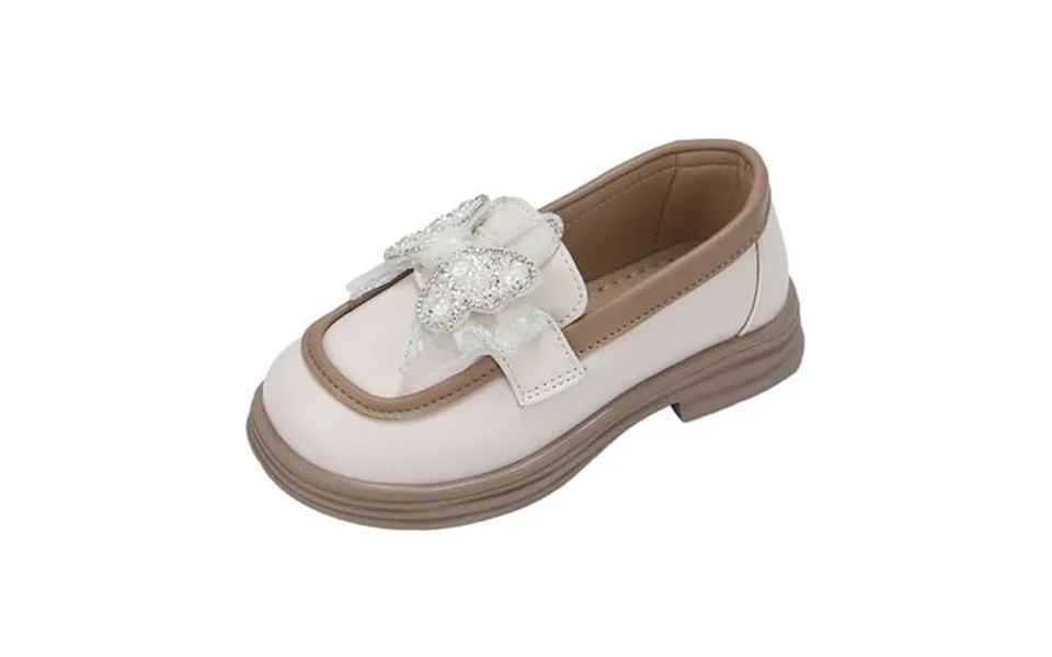 Girls Dress Shoes Hook And Loop Kids School Formal Casual For Toddler Little Kid Leather Shoes