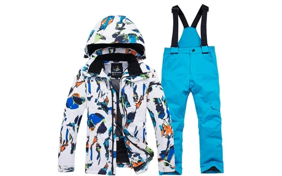 Girls Shirts Pants Set New Ski Suit Boys Girls Outdoor Sports Warm Children S Clothing Fashion Cute Outfits 2pcs
