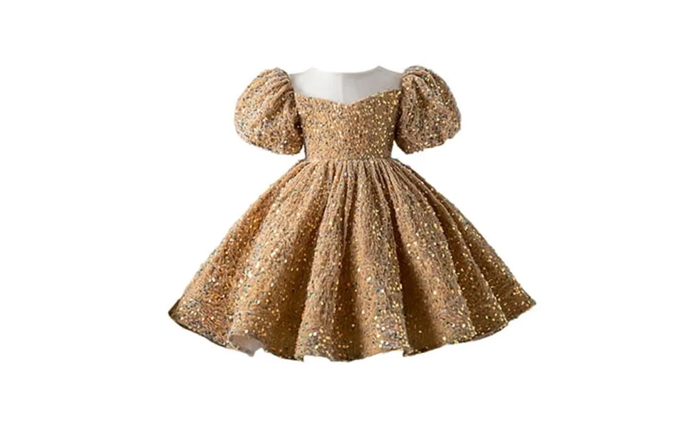 Girls Special Occasion Dresses Cute Sequin Glitter Costume Party Carnival Gown Formal Girl Clothes