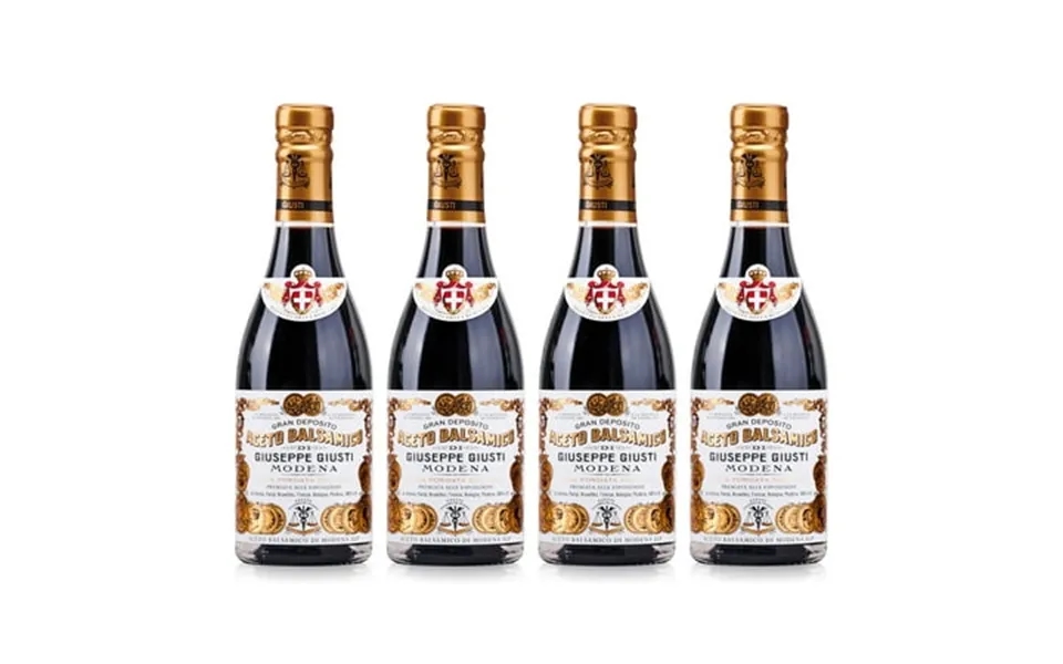 Giuseppe Giusti Balsamic Vinegar - 2 Gold Medals Champagnotta 250ml 4 Pack