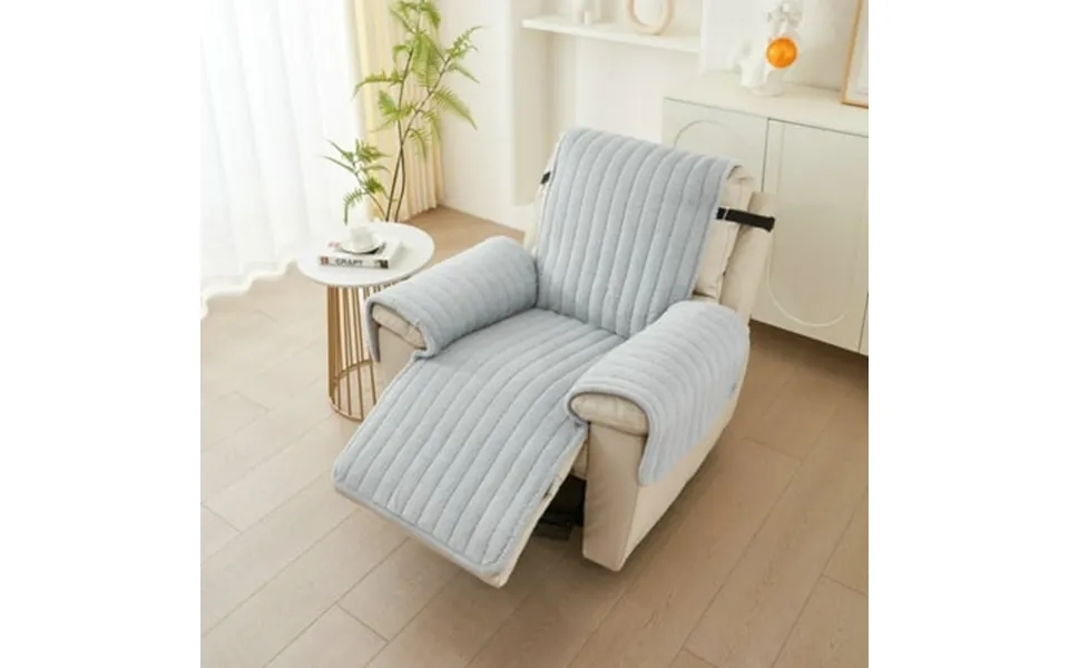 Giyblacko Single Person Recliner Sofa Cushion Rabbit Plush Sofa Cushion Thickened Anti Slip And Warm Sofa Pet Cushion