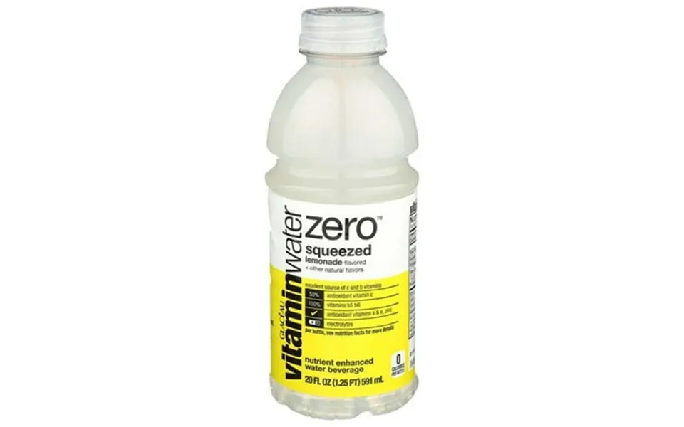Glaceau Zero Squeeze Vitamin Water 20 Fluid Ounce -- 12 Per Case