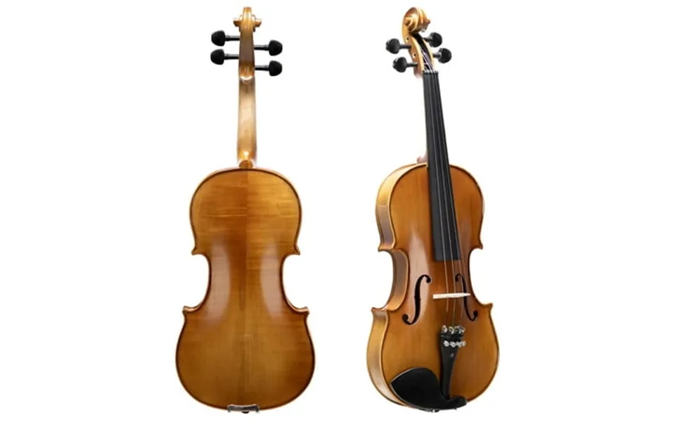 Glarry 4 4 Violin Set For Beginner With Square Case 2 Bows 3 In 1 Digital Metronome Tuner Tone Generator