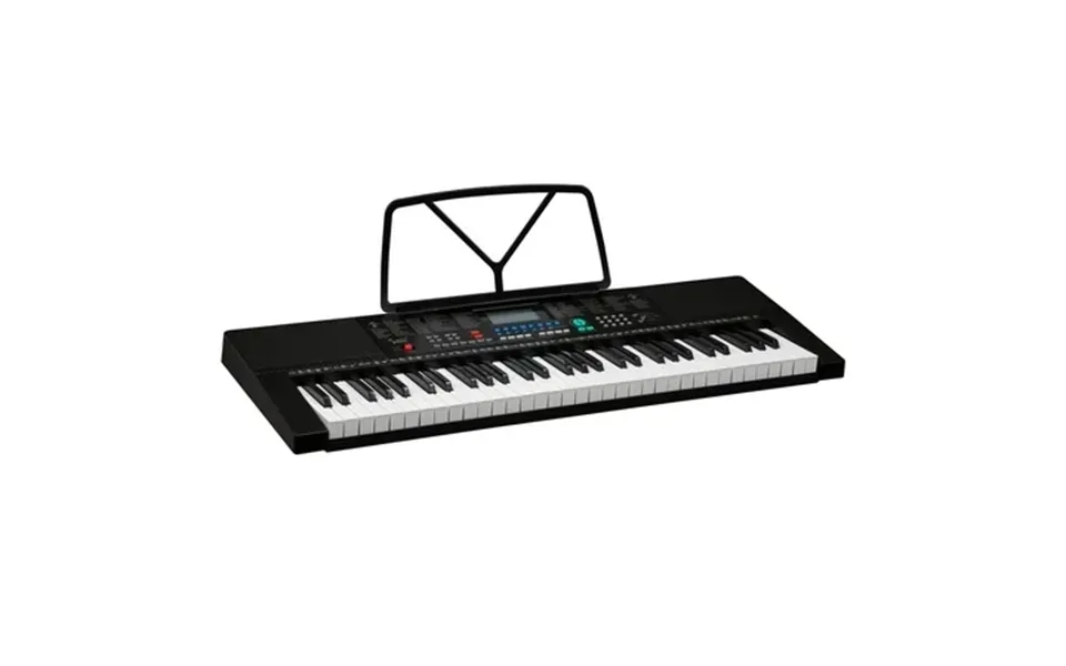 Glarry 61 Key Keyboard Piano For Beginners With Microphone Music Stand