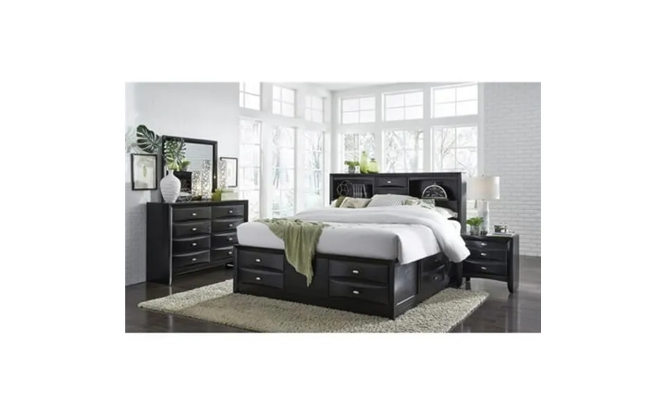 Global Furniture Transitional Queen Bed Group Set