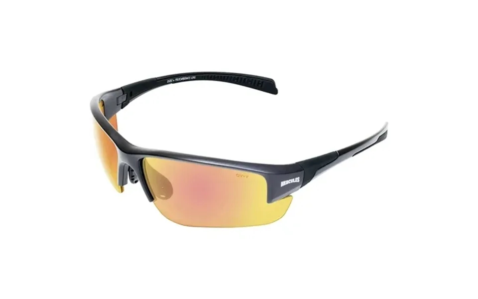 Global Vision Eyewear 24 Herc 7 Gtr A F Hercules 7 24 Anti-fog Sunglasses Photochromic G-tech Red Lens Black
