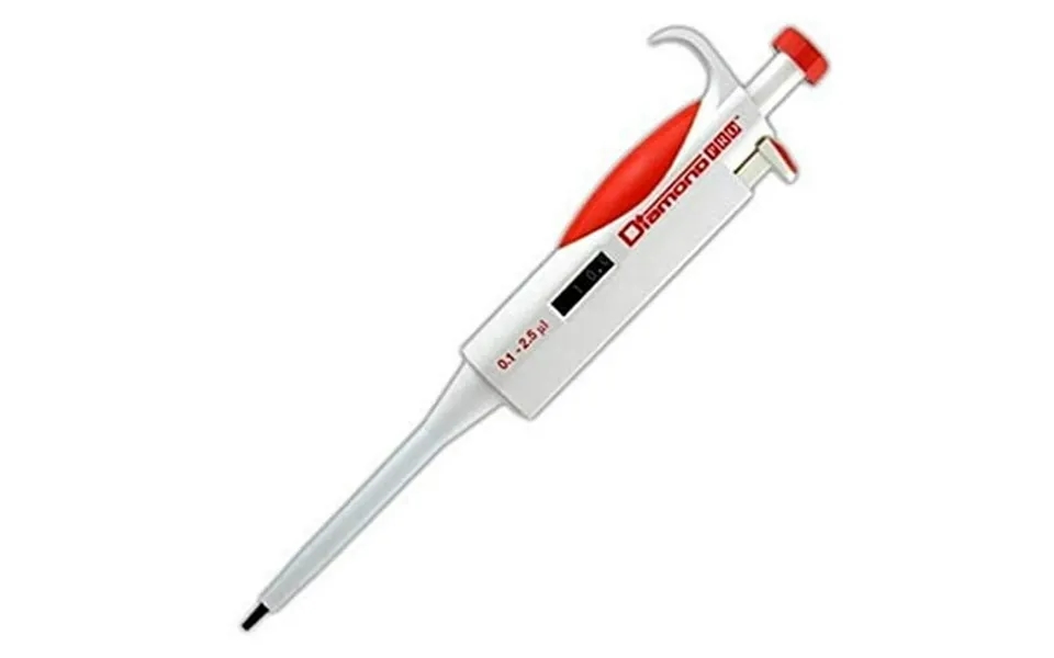 Globe Scientific Diamond Pro 3311-1 Adjustable Volume Research Micropipette 0