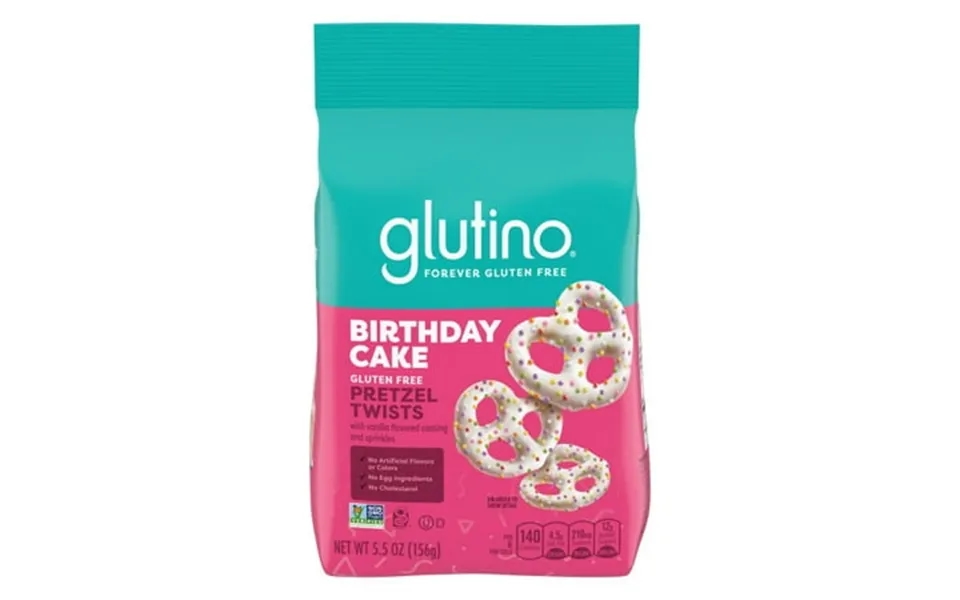 Glutino Gluten Free Birthday Cake Pretzel Twists Gluten Free Snacks 5