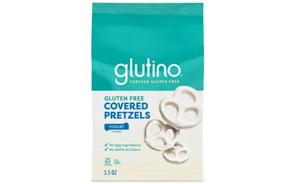 Glutino Gluten Free Yogurt Flavored Covered Pretzels Gluten Free Snacks 5