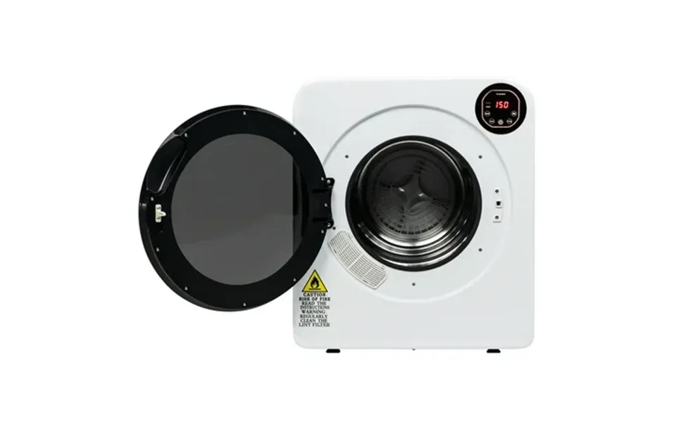 Godecor Electric Portable Laundry Dryer 13.2lbs Capacity Tumble Dryer For Home White