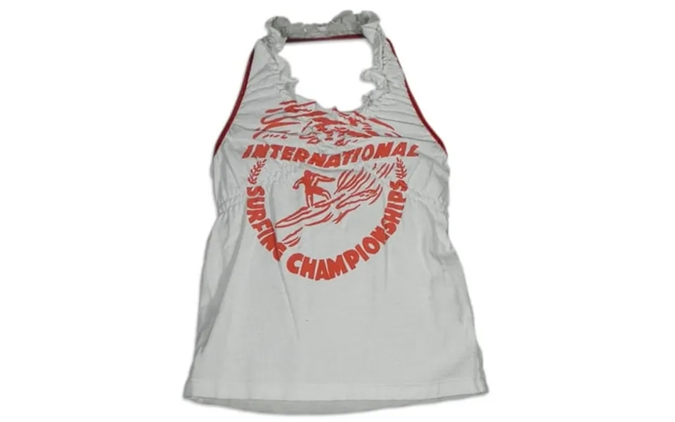 Gold Rush Outfitters - Baby Girls Halter Top 26002-6-12months White