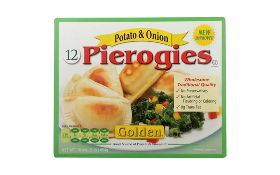 Golden Potato And Onion Pierogies 16 Ounce -- 12 Per Case.
