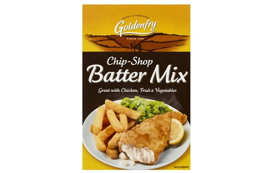 Goldenfry Chip Shop Batter Mix 3 - 170 Gram Packages
