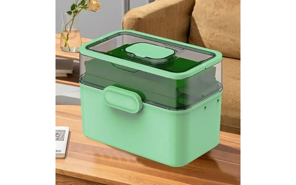 Goohae Storage Boxes For Organizing Storage Boxes Household Large Capacity Medicine Box - Pill Organizer Portable Plasti