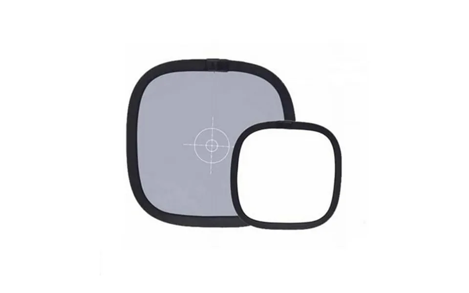 Goohochy 30x30cm 18% Grey White Balance Reference Reflector With Portable Carrying Bag For Photography