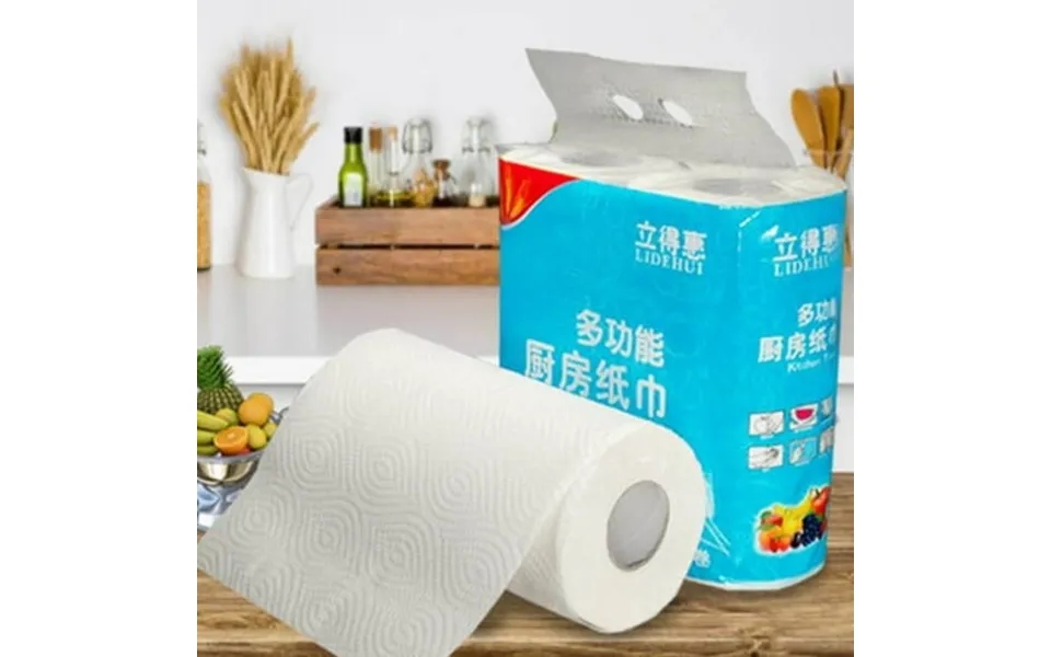 Goohochy 5 Rolls Kitchen Roll Paper For Home And Office 8.3x7
